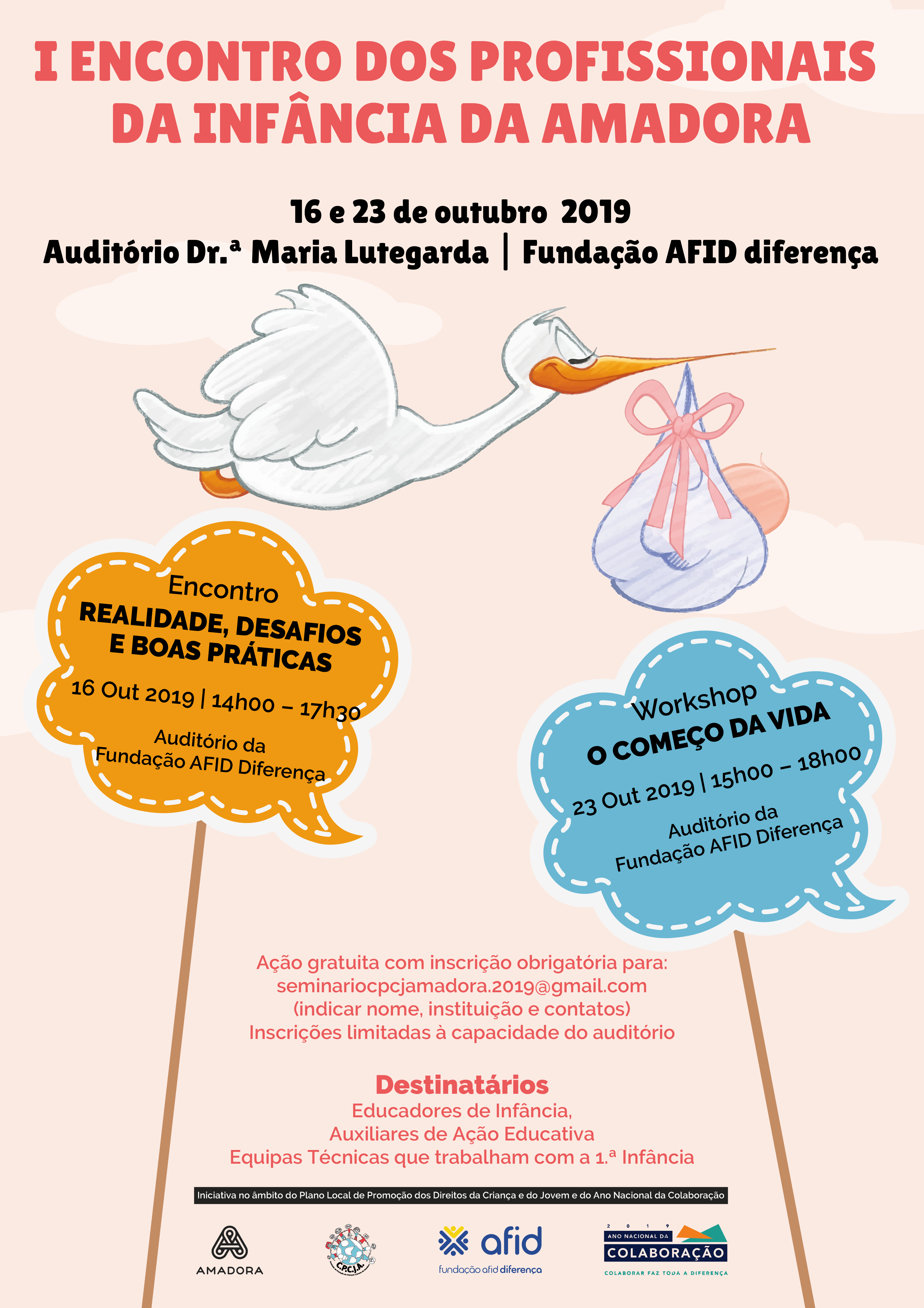 Encontro Amadora publicar dia 3 de outubro